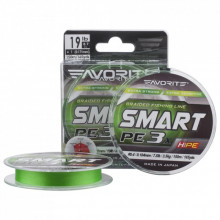 Шнур Favorite Smart PE 3x 150м 0.15/0.066mm 2.5lb/1.2kg Light Green (1693.10.60) (209023)