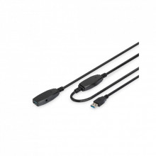 Дата кабель USB 3.0 AM/AF 20.0m Active Digitus (DA-73107) (322023)
