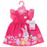 Аксессуар к кукле Zapf Одежда для куклы Baby Born Платье с цветами 43 см (832639) (335023)