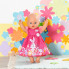 Аксессуар к кукле Zapf Одежда для куклы Baby Born Платье с цветами 43 см (832639) (335023)