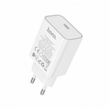 Сетевое зарядное устройство адаптер HOCO C143A 1Type-C, 20W/3A, поддержка быстрой зарядки (343023)