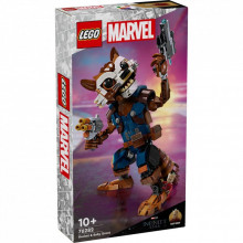 Конструктор LEGO Super Heroes Ракета и малыш Грут 566 деталей (76282) (202123)