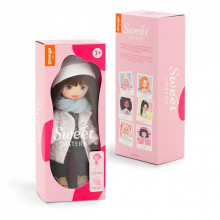 Кукла Orange КЕЖУАЛ Софи в белом меховом пальто (SS03-09) (335123)