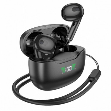 Беспроводные наушники Borofone BW40 Gratified true wireless Bluetooth 5.3 Черные (209423)