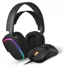 Наушники Hator Phoenix 7.1 RGB + Stellar Pro Black (НТR-001) (194523)
