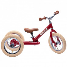 Беговел Trybike трехколесный балансирующий рубиновый (TBS-2-RED-VIN+TBS-100-TKV) (272623)