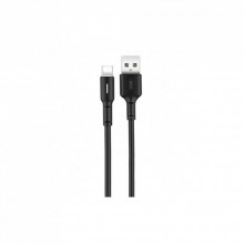 Дата кабель USB 2.0 AM to Micro 5P 1.0m 3A black XO (NB112-M-BK) (323623)