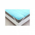 Наматрасник MirSon Eco Light №1716 Wool Air-line на резинке по углам Blue 150x200 см (2200002889100) (326623)