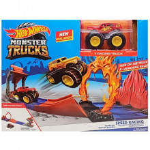 Игровой набор Автотрек "Monster Trucks" MS44(Red) 1 машинка в комплекте