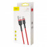 Дата кабель USB 2.0 AM to USB-C 3.0m 2A red Baseus (CATKLF-U09) (323823)