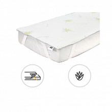 Наматрасник MirSon №1045 Alberto Тенсель (Modal) Aloe Vera 80х200 см (2200001507722) (337823)
