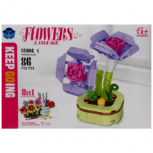 Конструктор детский "Morning glory" BB006-4, 86 деталей