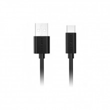 Дата кабель USB 2.0 AM to USB-C 3.0m 18W PVC black Choetech (AC0004-BK) (345923)