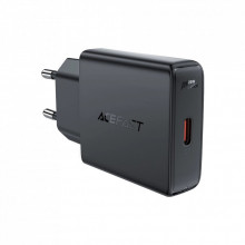Зарядное устройство Acefast A65 USB-C PD20W GaN ultra-thin Black (6974316282686) (322233)
