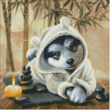 Алмазная мозаика "Время для релакса" Идейка AMO7370 40х40 см