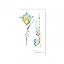 Набор временных татуировок UKRAINE L-47, 2 картинки