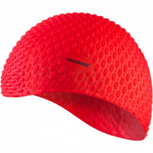 Шапка для плавания Aqua Speed Bubble 102-31 червоний Уні OSFM (5908217635792) (285533)