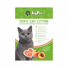 Наполнитель для туалета JOYPET TOFU Сочный персик 5.7 л (JPTF55) (208143)