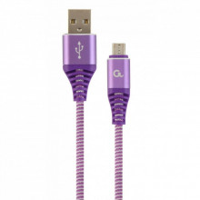 Дата кабель USB 2.0 AM to Micro 5P 1.0m Cablexpert (CC-USB2B-AMmBM-1M-PW) (321143)