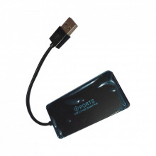 Концентратор Atcom USB TD4005 4port black (10725) (206243)