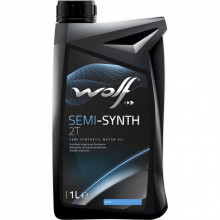 Моторное масло Wolf SEMI-SYNTH 2T 1л (8301803) (296243)