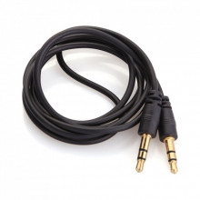 Кабель мультимедийный 3.5mm M to 3.5mm M 5.0m black Voltronic (YT-AUXGJ(M)/(M)-5.0-B) (320243)
