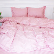 Пододеяльник MirSon Satin Stripe 30-0007 Pink 220х240 см (2200005250044) (330243)