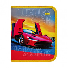 Папка для тетрадей В5 Believe in Unicorns ПШ-01-16 на молнии (Luxury car )