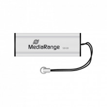 USB флеш накопитель Mediarange 128GB Black/Silver USB 3.0 (MR918) (206543)