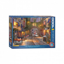 Пазл Eurographics Французская улочка Доминик Дэвисон, 1000 элементов (6000-0961) (266543)