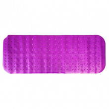 Коврик в ванную комнату на присосках MGZ-0901(Violet) 35х95 см