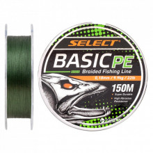 Шнур Select Basic PE 150m Dark Green 0.18mm 22lb/9.9kg (1870.18.25) (277643)