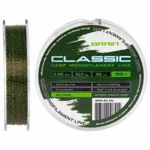 Леска Brain Classic Carp Line 3D (camo) 150m 0.35mm 25lb 10.7kg (1858.80.96) (278643)