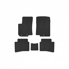 Коврик в салон EVAtech Kia Rio 2011-2017 3 покоління Htb EU (KI3319CB5CP3RBB) (311643)