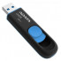 USB флеш накопитель ADATA 128GB UV128 Black/Blue USB 3.1 (AUV128-128G-RBE) (192743)