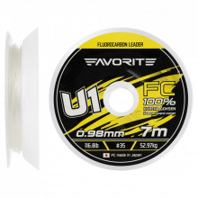 Флюорокарбон Favorite U1 FC 7m 35/0.98mm 116.8lb/52.97kg (1693.11.98) (284743)