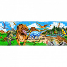 Пазл Melissa&Doug Мега "Страны динозавров", 48 элементов (MD10442) (266053)
