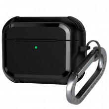 Чехол для наушников Armorstandart Panzer для Apple Airpods Pro 3 Black (ARM88286) (347053)