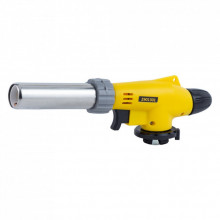 Газовый паяльник Sigma турбо 360° с регулировкой подачи воздуха и пьезо 18мм 203мм (2901301) (203153)