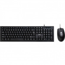 Комплект AOC KM160B USB UA Black (KM160B/97) (345253)