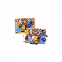 Развивающая игрушка Melissa&Doug Доска - застежки (MD3784) (265653)