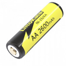 Аккумулятор AA, LiitoKala Ni-26/AA, 1.2V, 2600mAh, ОРИГИНАЛ (345753)