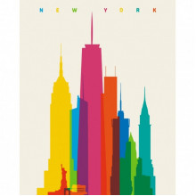 Картина по номерам "NYC" Art Craft 11234-AC 40х50 см