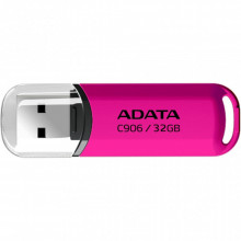 USB флеш накопитель ADATA 32GB C906 Pink USB 2.0 (AC906-32G-RPP) (239853)