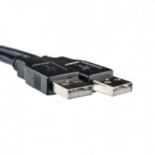 Дата кабель USB 2.0 AM/AM 5.0m PowerPlant (KD00AS1216) (340853)