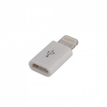 Переходник Lightning to Micro USB Lapara (LA-Lightning-MicroUSB-adaptor white) (175063)