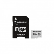 Карта памяти Transcend 128GB microSDXC class 10 UHS-I U3 (TS128GUSD300S-A) (160163)