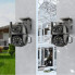 Камера наружная поворотная уличная двойная WIFI DOUL CAM Q-821 FULL-HD 4Mp Ночная сьемка Черная (190263)