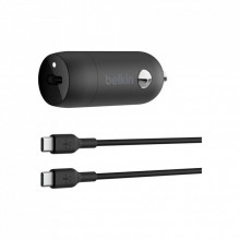 Зарядное устройство Belkin USB-C 30W PD PPS + cable USB-C 1m (CCA004BT1MBK-B6) (250263)