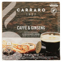 Кофе Carraro Caffe & Ginseng Dolce Gusto в капсулах 16х7 г (8000604900852) (254263)